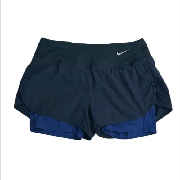 Nike Dri-fit running shorts size XS layered - Picture 1 of 9